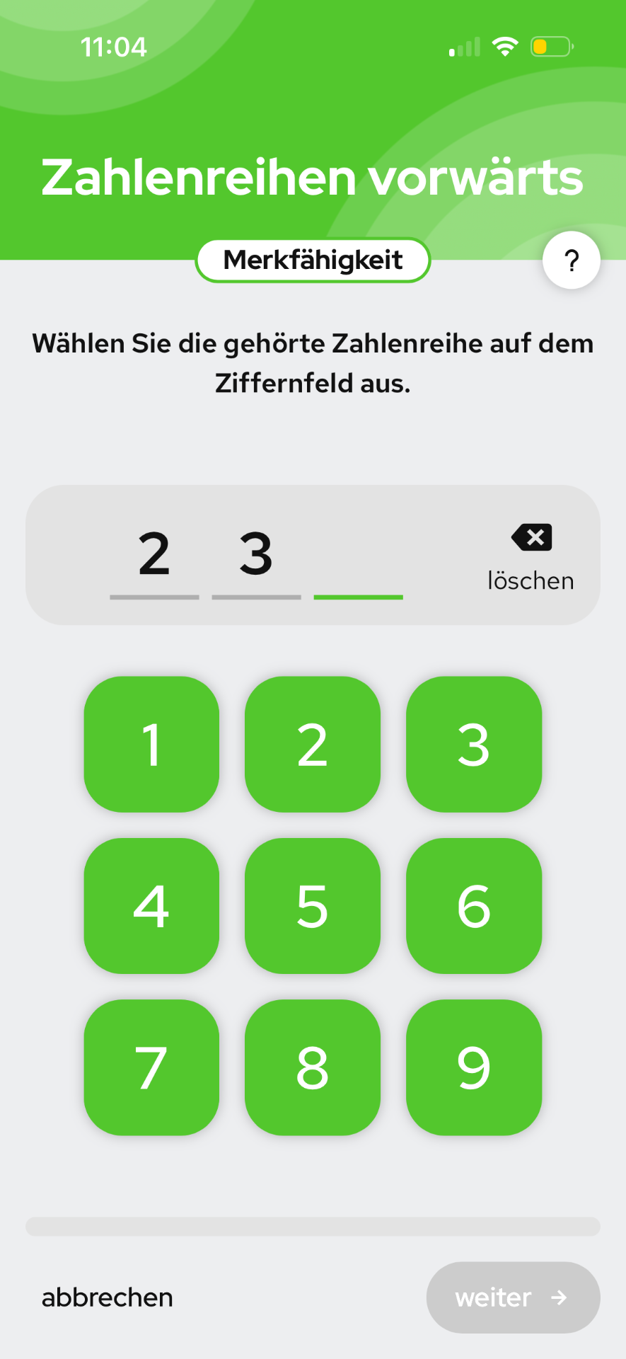 Integriertes Hörtraining – Übung