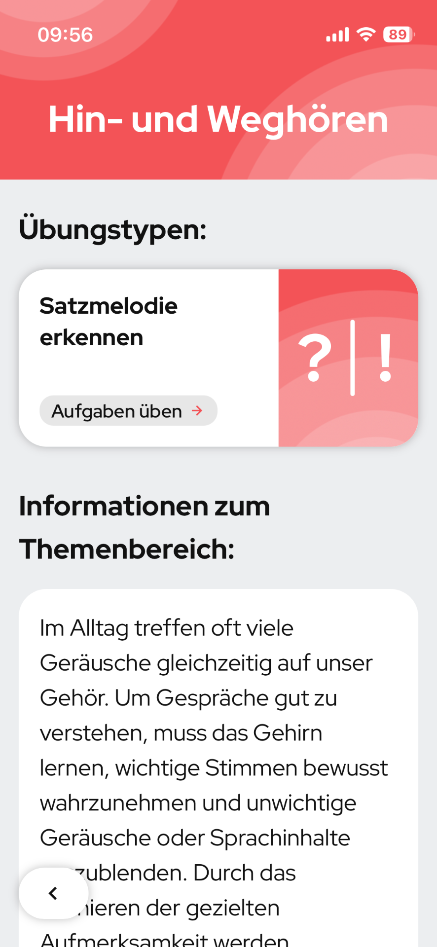 Hin- und Weghören